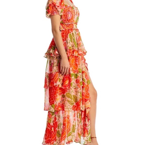 Farm Rio Blooming Floral Maxi Dress - BRAND NEW - Picture 4 of 5